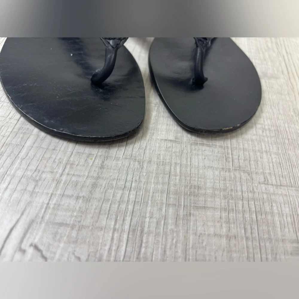 Tory Burch thong sandal in black size 7 - Picture 3 of 6